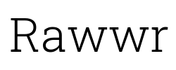Rawwr - logo